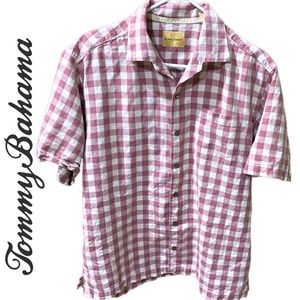 Tommy Bahama Silk Blend Button Down Shirt